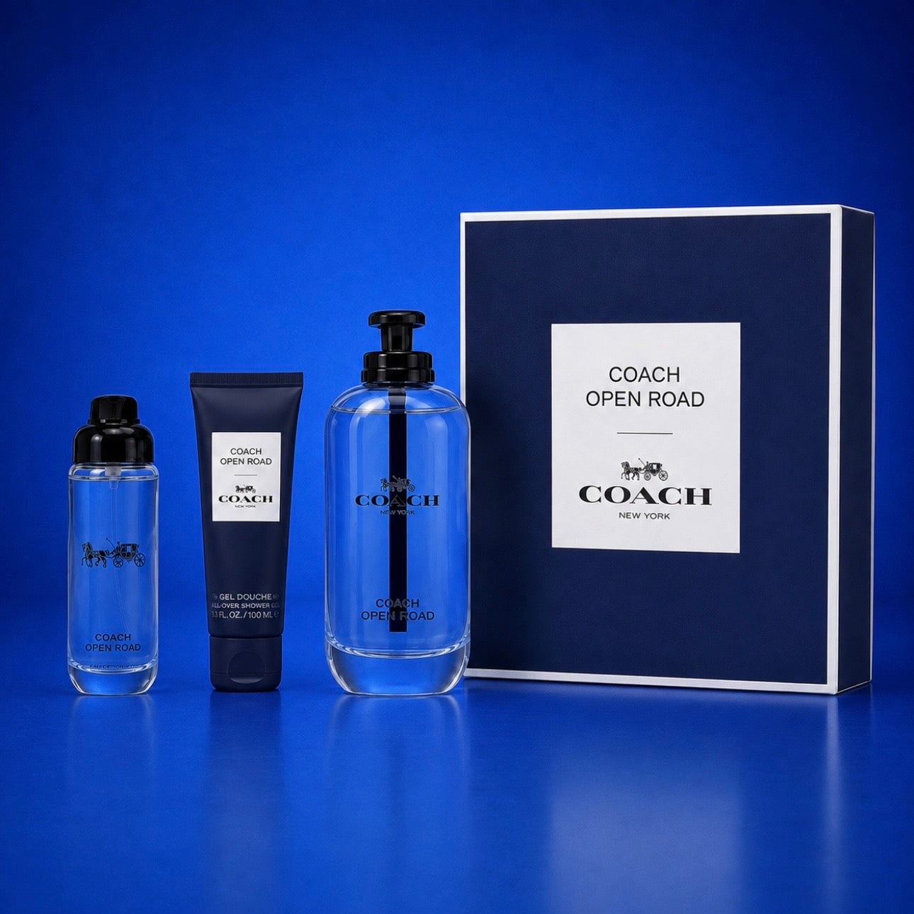 COACH ROAD OPEN ROAD SET 3PC
3.0 OZ EDT
