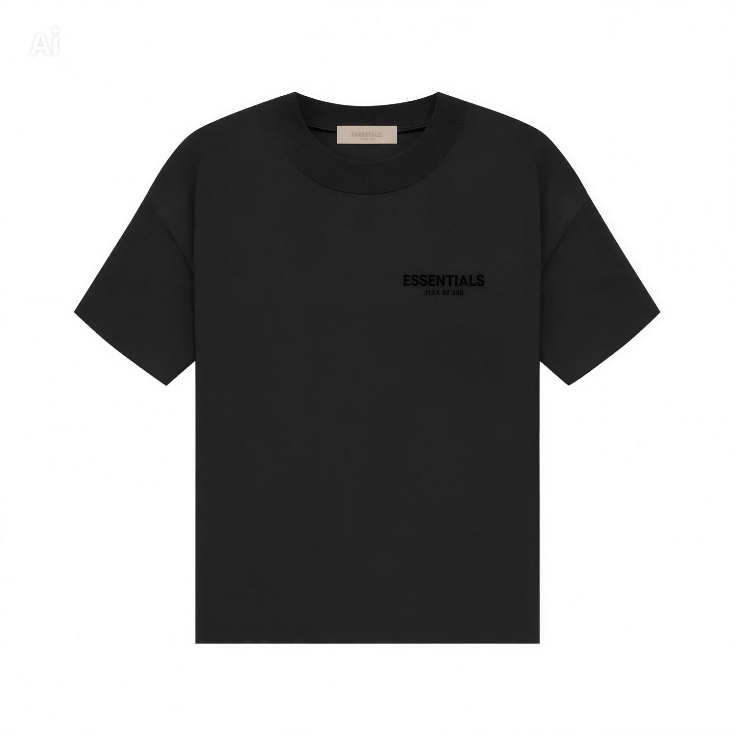 PLAYERA ESSENTIALS BLACK