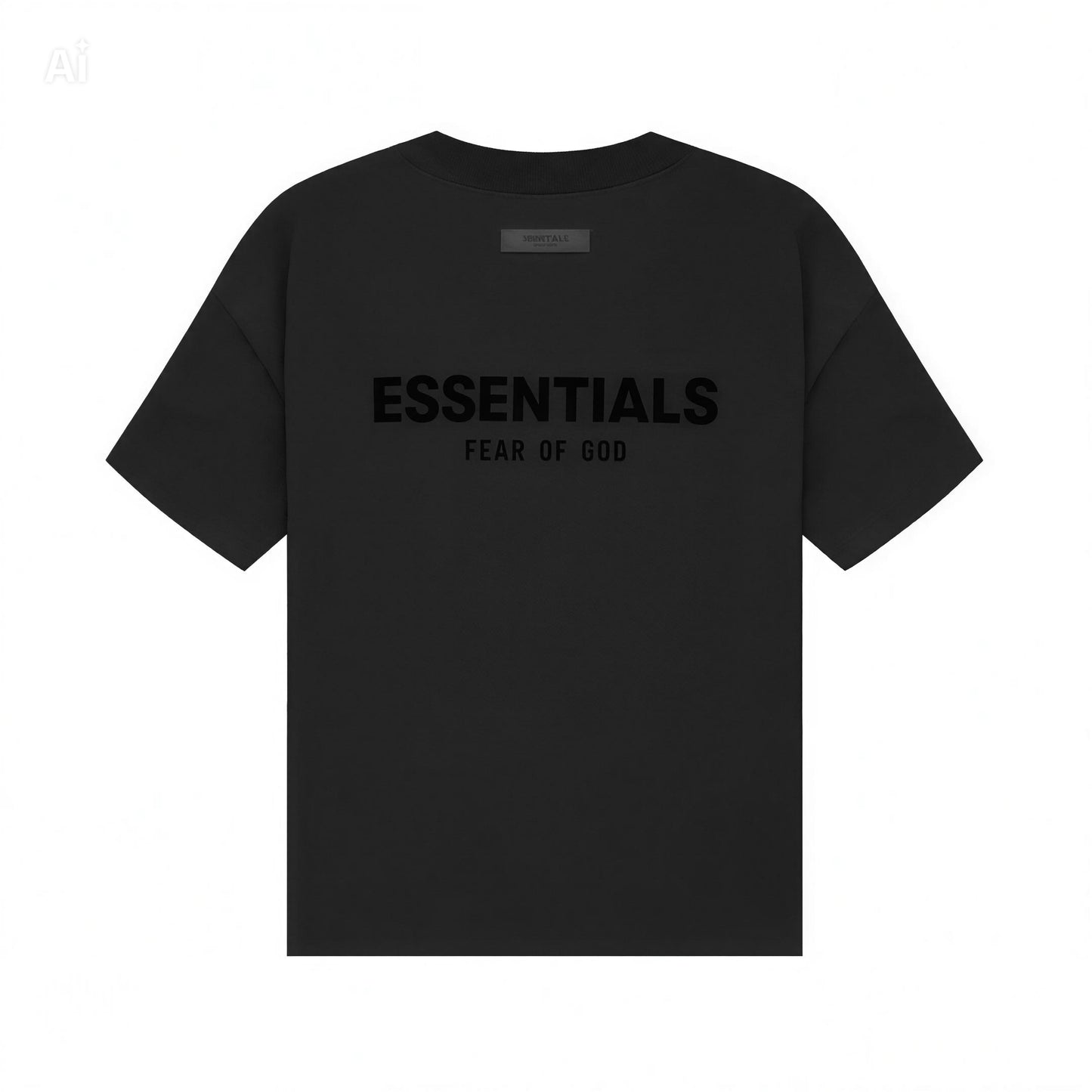 PLAYERA ESSENTIALS BLACK