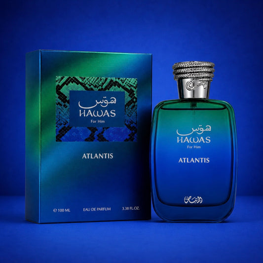 RASASI HAWAS ATLANTIS 3.38 OZ
EDP
