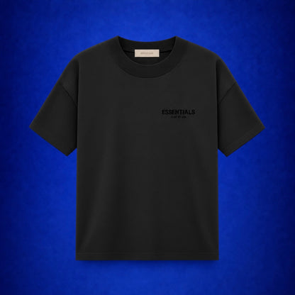 PLAYERA ESSENTIALS BLACK
