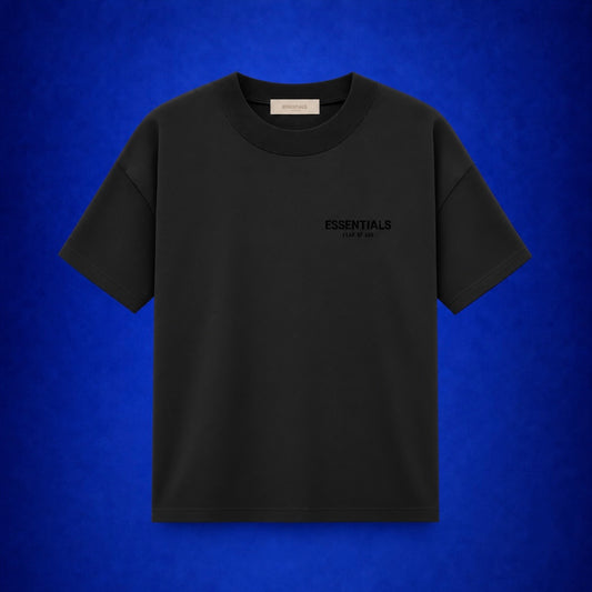 PLAYERA ESSENTIALS BLACK