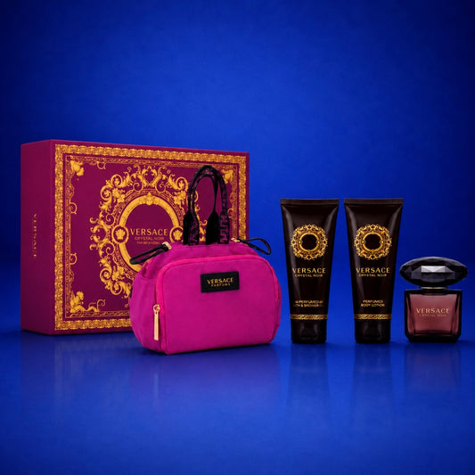 VERSACE CRYSTAL NOIR SET EDT
3 OZ