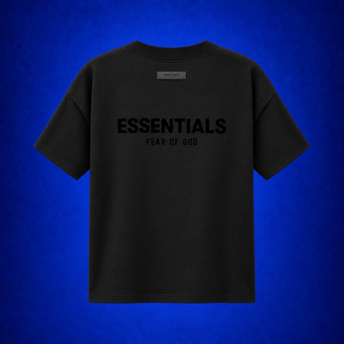 PLAYERA ESSENTIALS BLACK