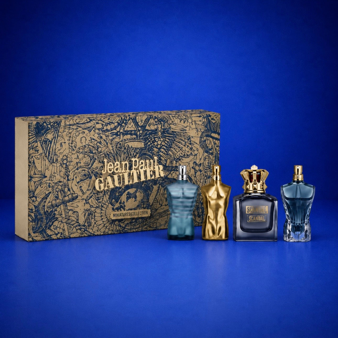 JEAN PAUL GAULTIER MINI MEN
4PC 7ML EDT/EDP