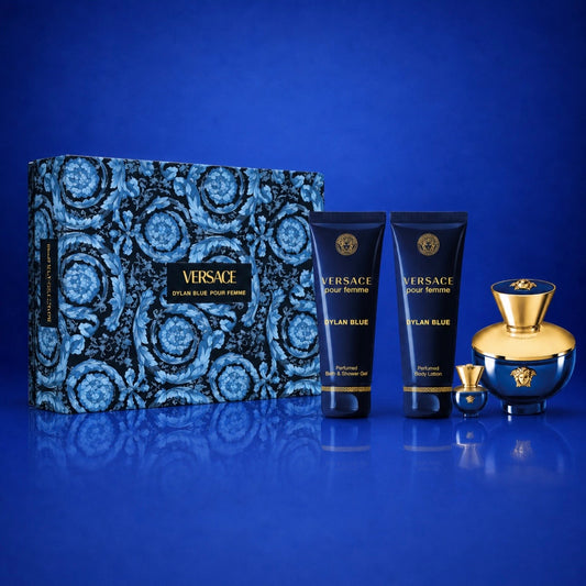 VERSACE DYLAN BLUE FEMME
SET EDP 3.4 OZ