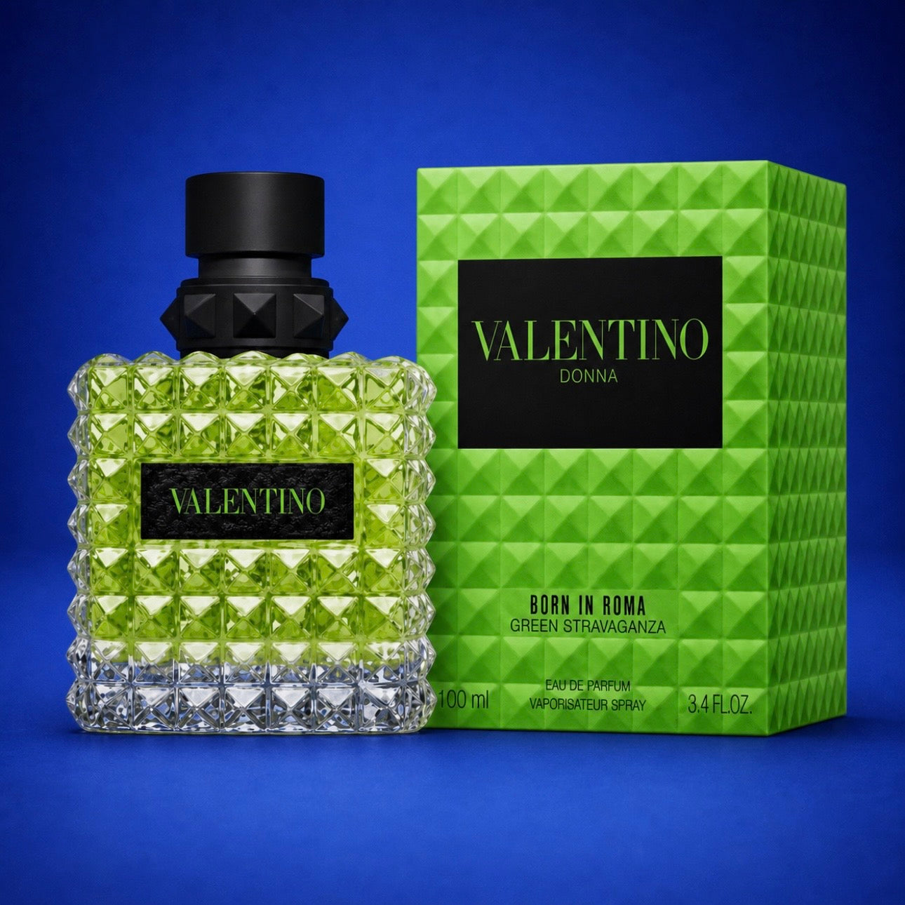 VALENTINO DONNA BORN IN
ROMA GREEN STRAVAGANZA 3.4