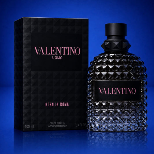 VALENTINO UOMO BORN IN
ROMA 3.4 OZ EDT