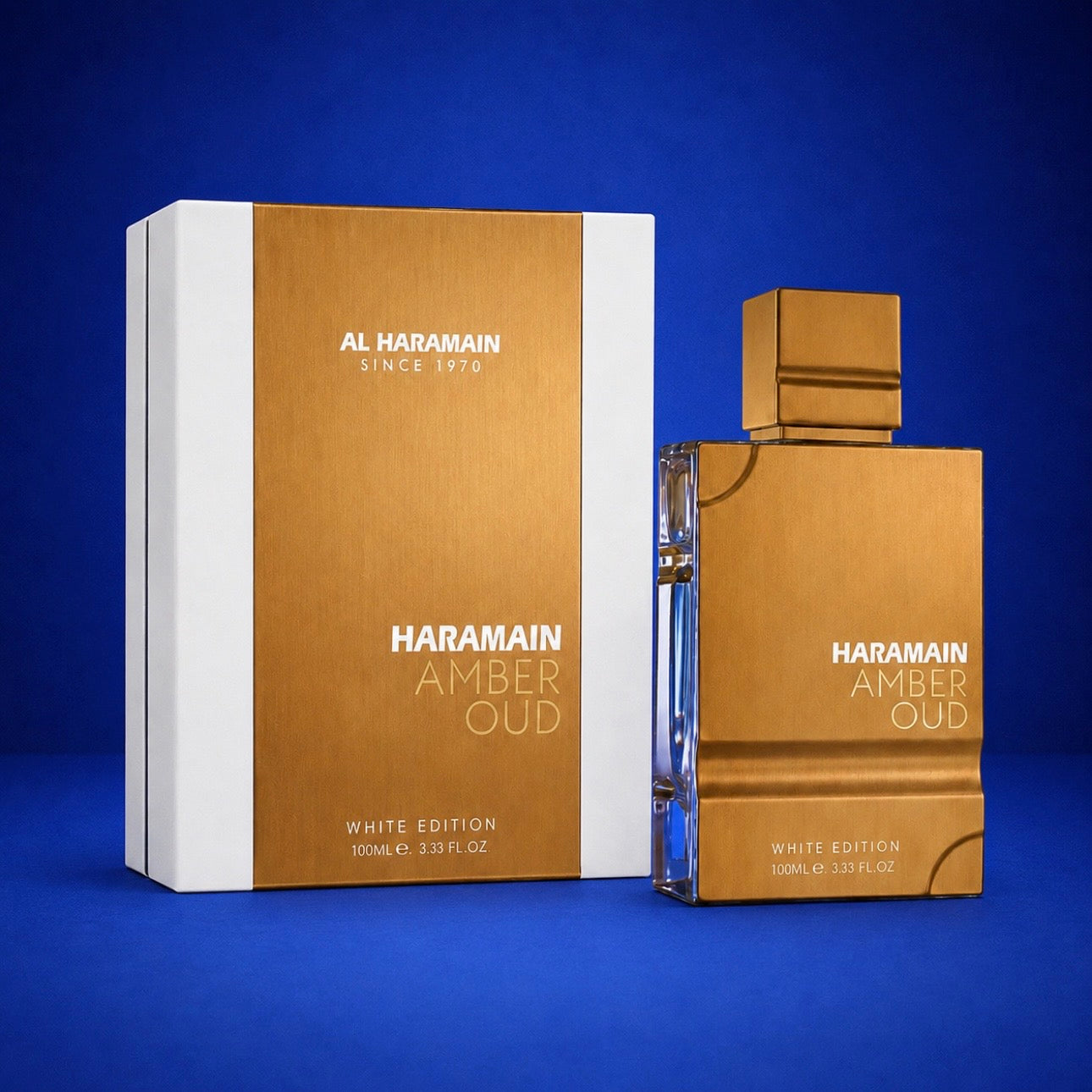 AL HARAMAIN AMBER OUD
WHITE 3.33 OZ EDP