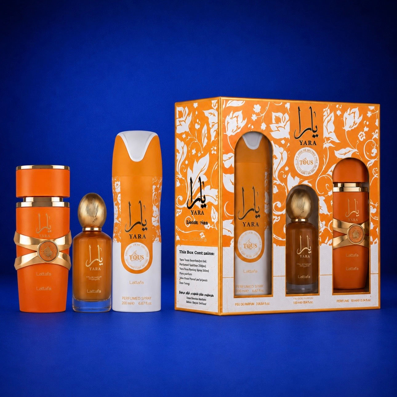 SET LATTAFA YARA TOUS 3PC