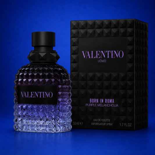 VALENTINO UOMO BORN IN
ROMA PURPLE MELANCHOLIA