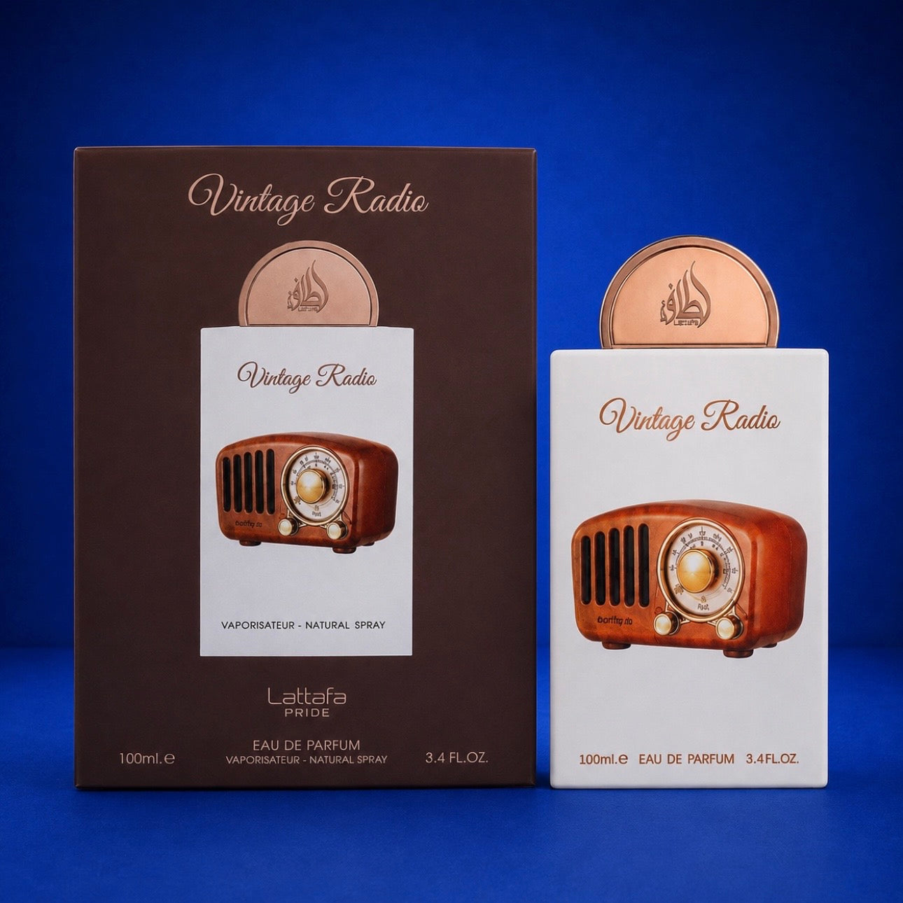 LATTAFA PRIDE VINTAGE RADIO
3.4OZ EDP