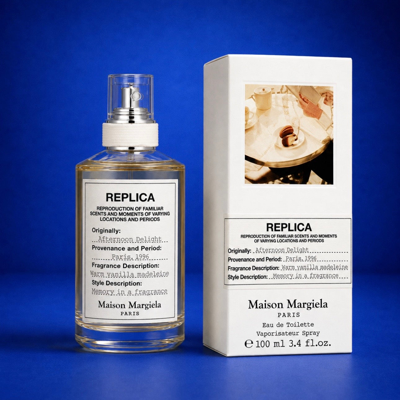 MAISON MARGIELA REPLICA
AFTERNOON DELIGHT 3.4 EDT