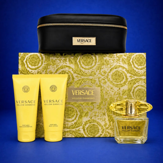 VERSACE YELLOW DIAMOND SET
4PC BAG 3.4 EDT