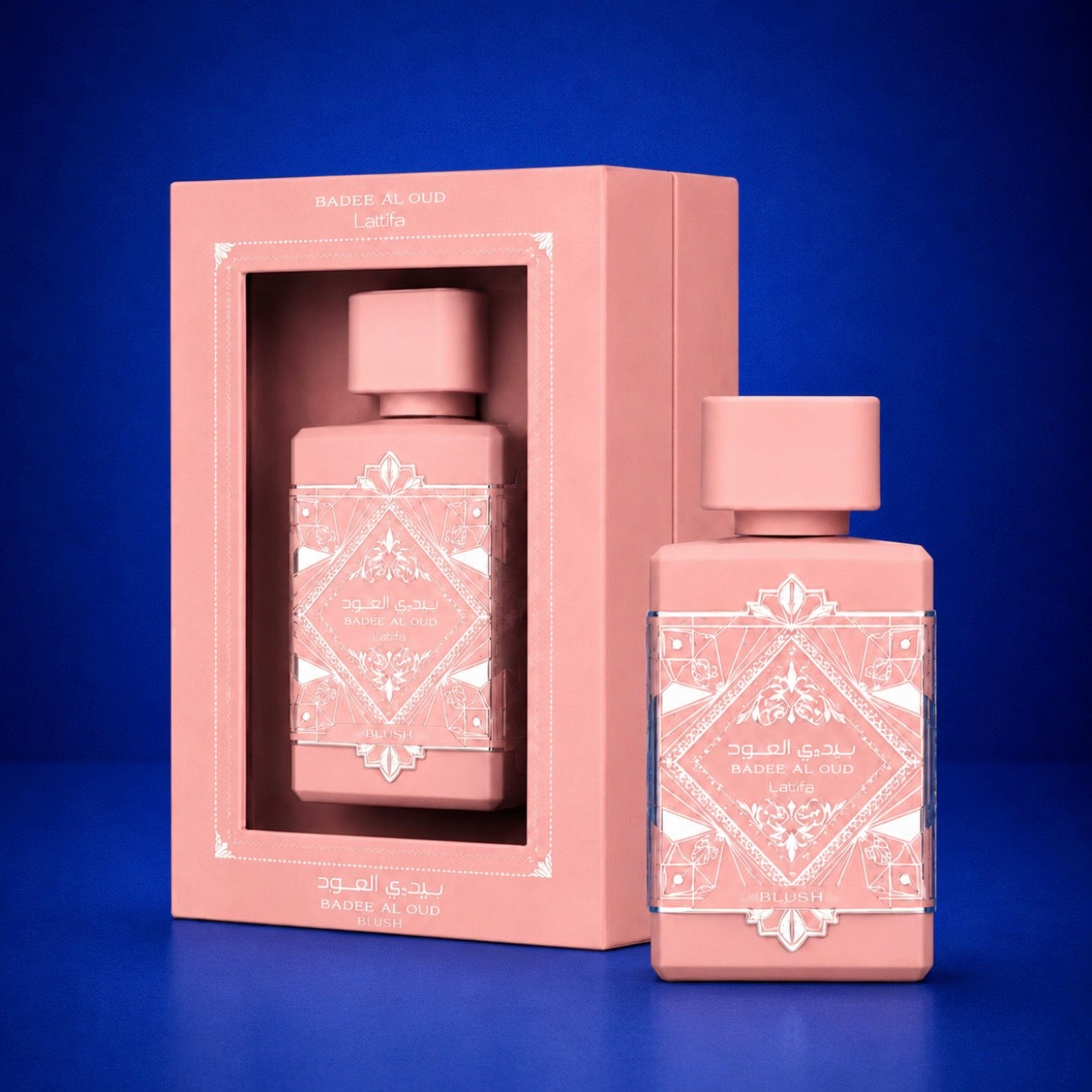 LATTAFA BADEE AL OUD NOBLE
BLUSH 3.4OZ EDP