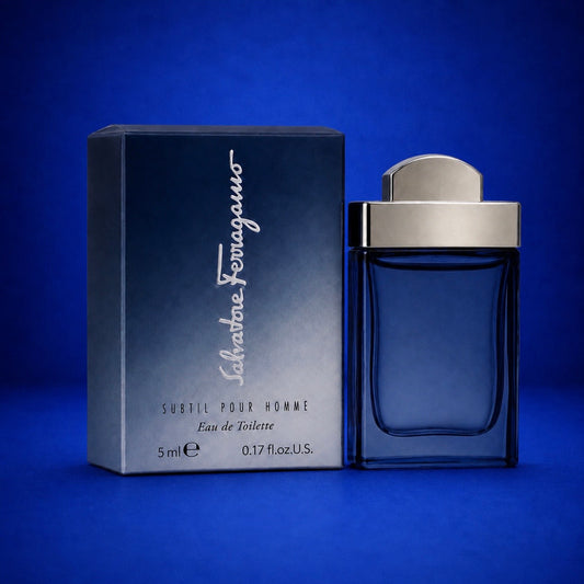 SALVATORE FERRAGAMO SUBTIL
0.17 OZ EDT